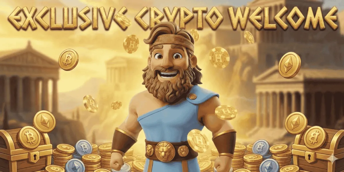 hercules casino crypto welcome bonus icon