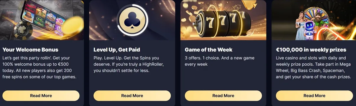 high roller casino promotions