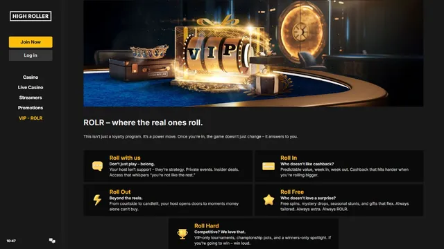 highroller v2 casino vip club