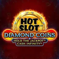 hot slot diamond coins slot icon
