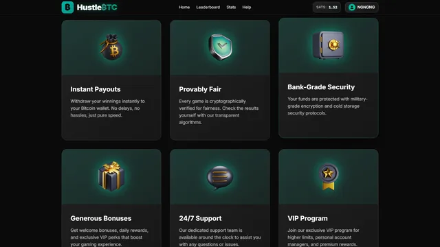 hustlebtc casino