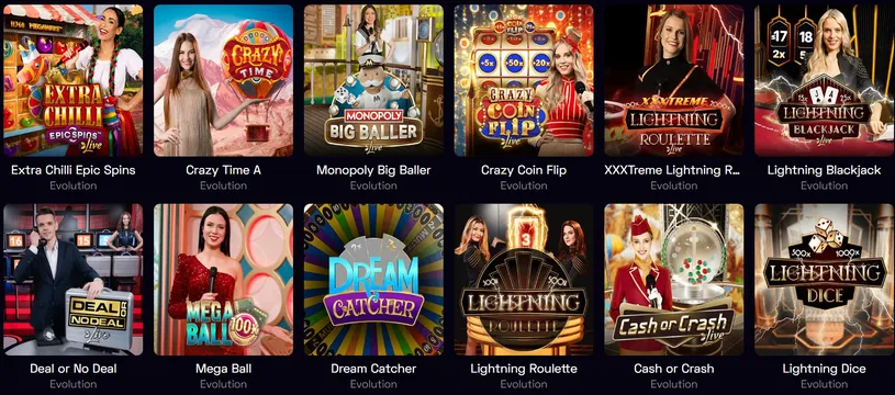 immerion casino live games