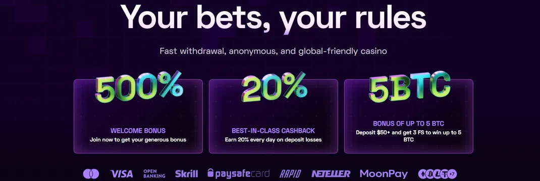 immerion casino welcome bonus