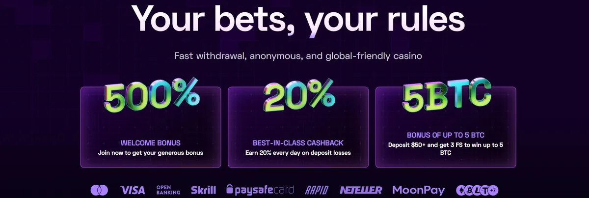 immerion casino welcome bonus