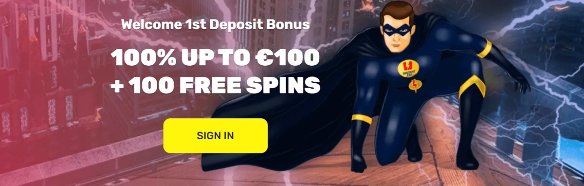 instanpay casino welcome bonus