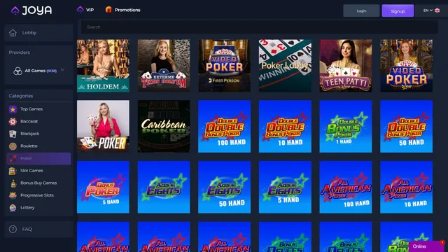 joya.casino poker