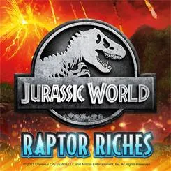 jurassic world raptor riches slot icon