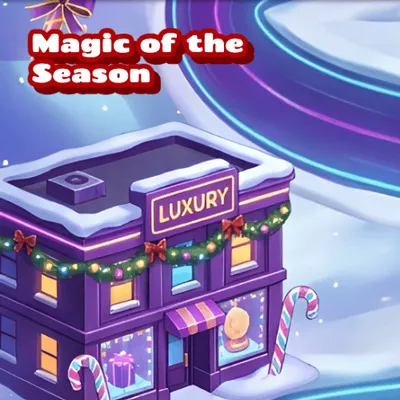 justbit casino magic of the season icon