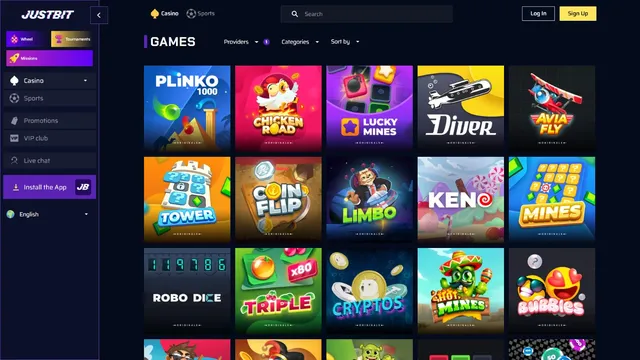 justbit v casino games