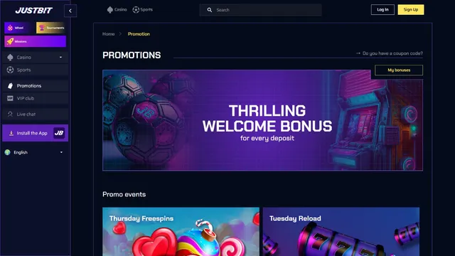 justbit v casino promotions