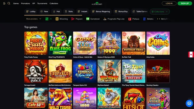 katsubet v casino games