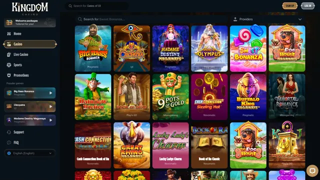 kingdomcasino.io games
