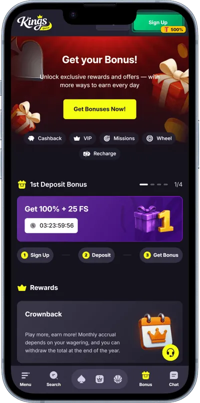 kings game casino phone promo