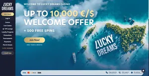 lucky dreams casino web