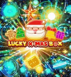 lucky xmas box slot icon