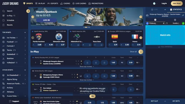 luckydreams sportsbetting