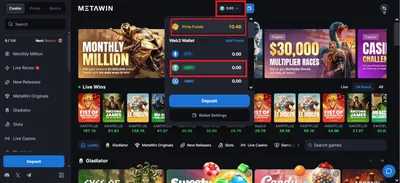 metawin casino deposit 2 icon