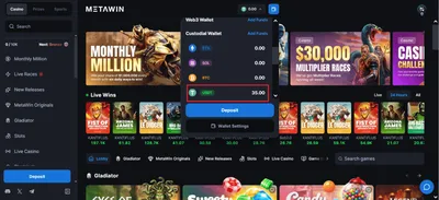 metawin casino deposit 3 icon
