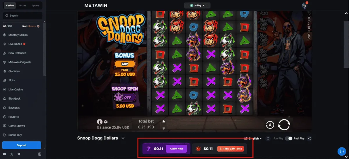 metawin casino gameplay icon