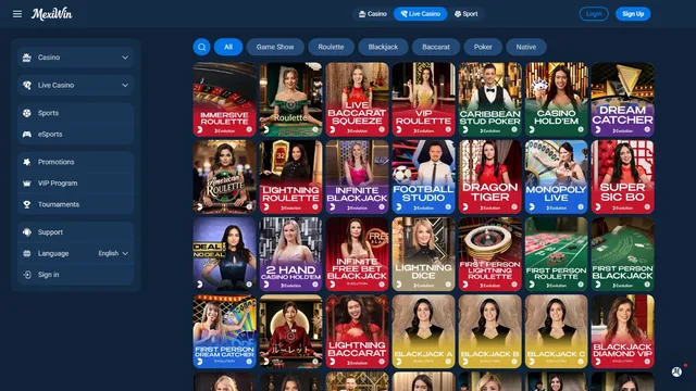 mexiwin casino live games
