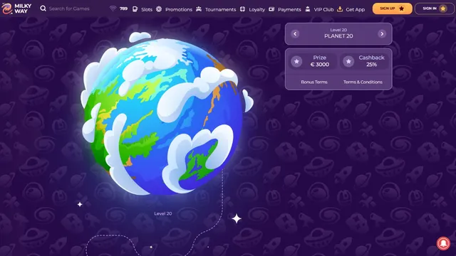 milkyway casino loyalty program