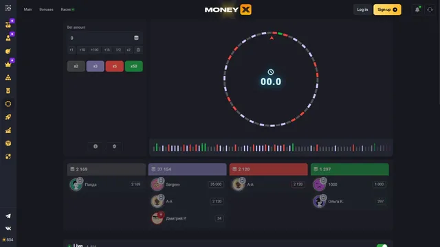 moneyx casino fortune wheel