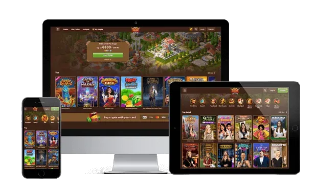 myempire casino website screens