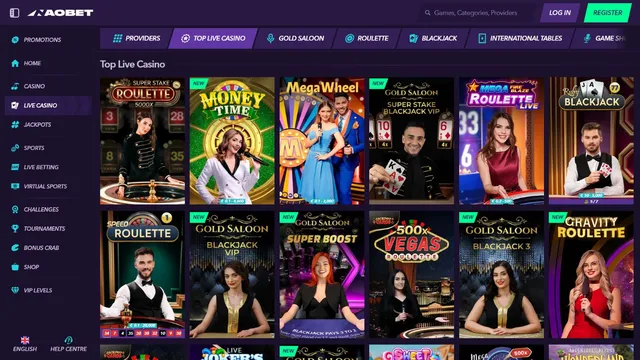 naobet casino live games