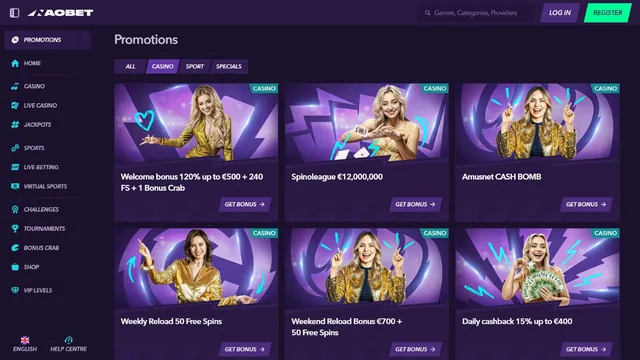 naobet casino promotions