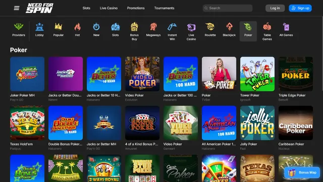 needforspin poker