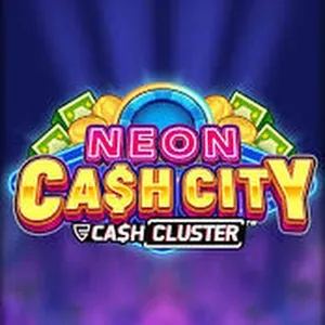neon cash city slot icon