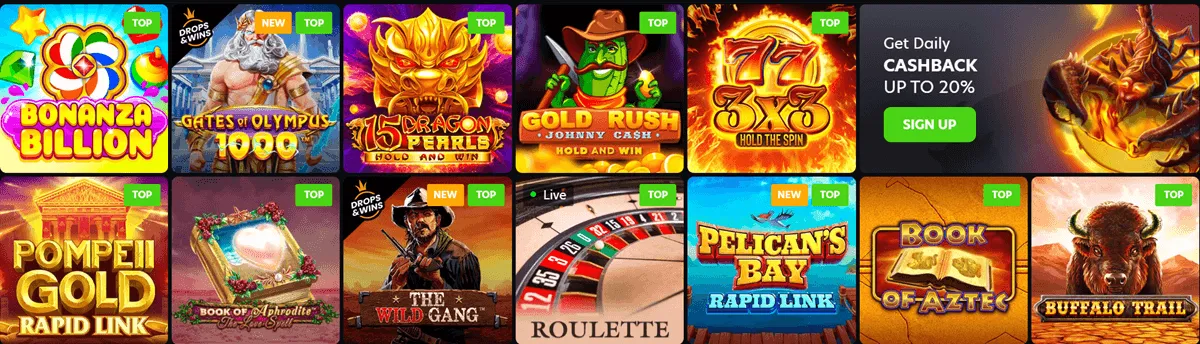 neospin casino games