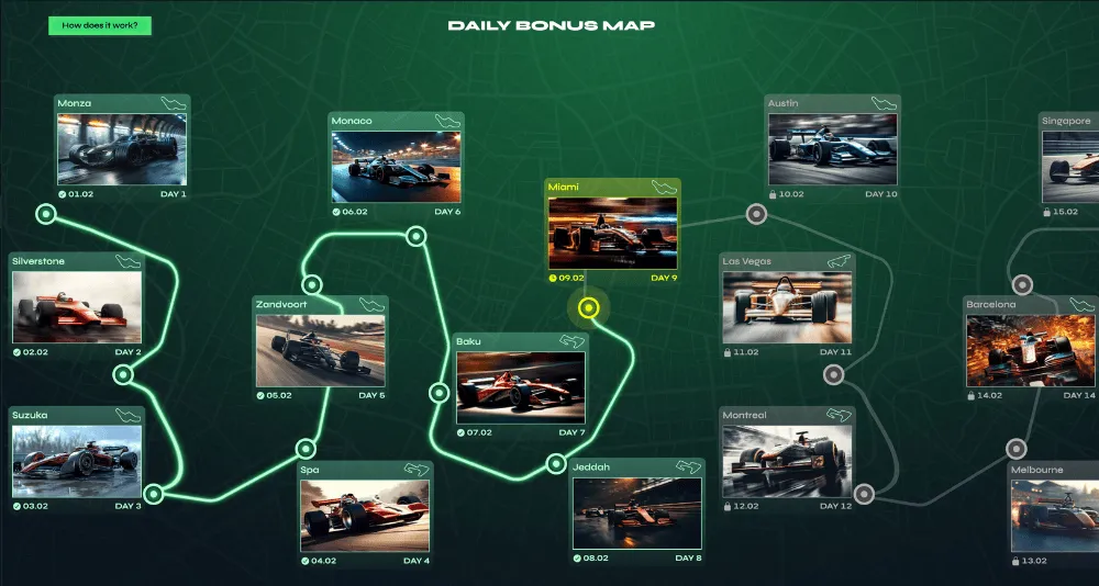 nitrobet casino daily bonus map icon