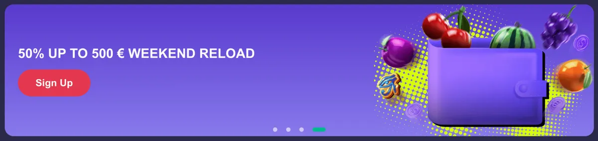 opabet casino weekend reload icon