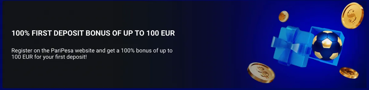 paripesa casino first deposit bonus icon