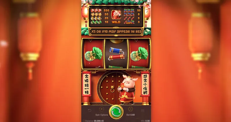 piggy gold slot screen