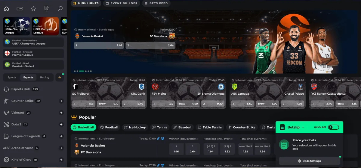 piperspin casino esports icon