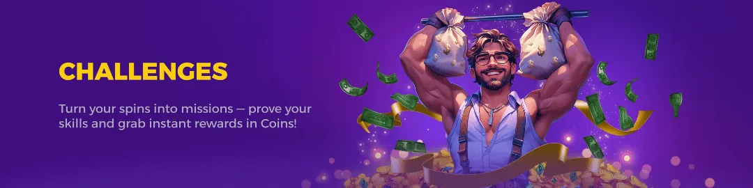playfina casino challenges icon
