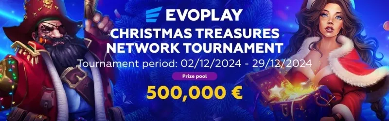 playfina casino evoplay christmas treasures