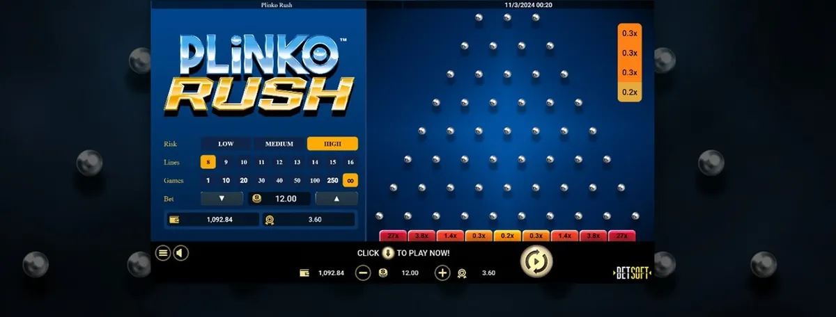 plinko rush game