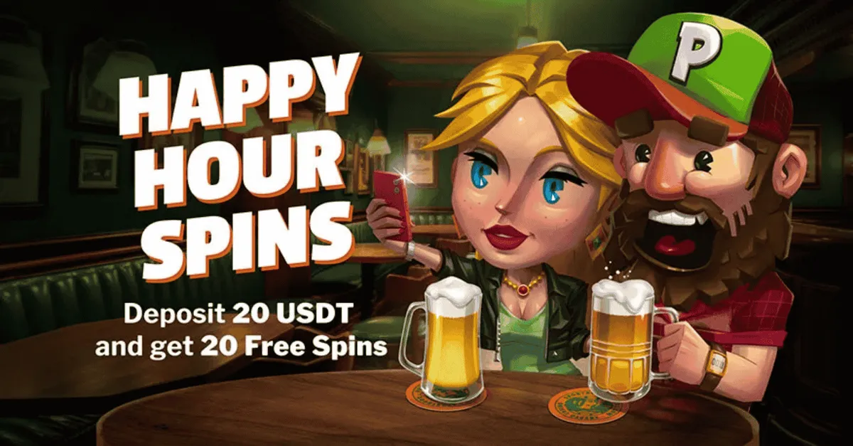 pubs casino happy hour spins icon