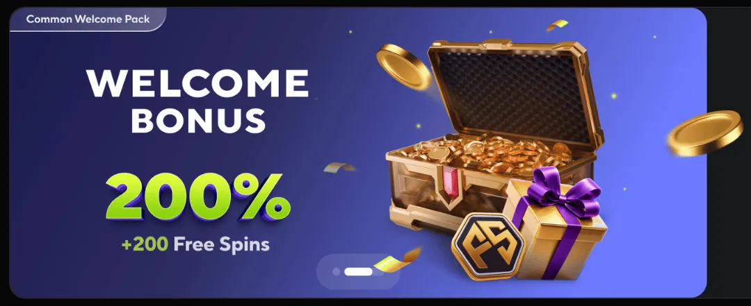 qzino casino common welcome pack icon