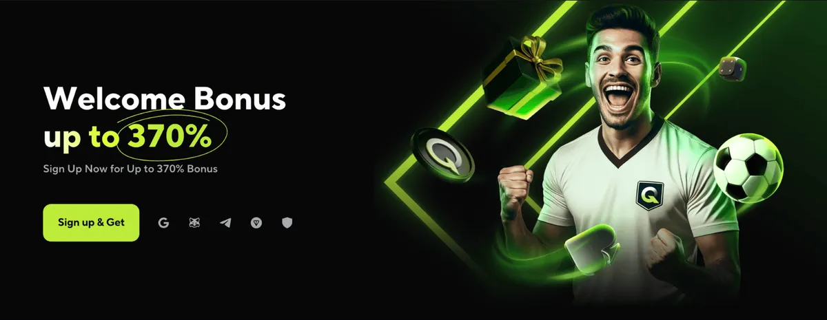 qzino casino welcome bonus icon