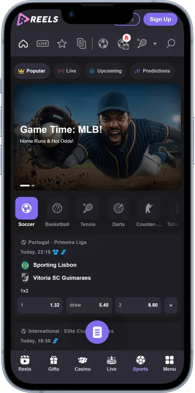reels.io casino phone sports betting