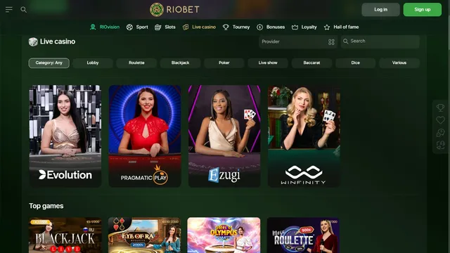 riobet casino live games