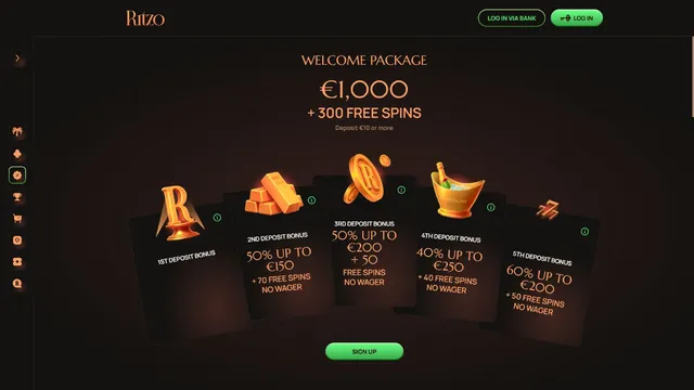 ritzo casino promotions