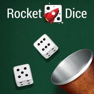 rocket dice game icon