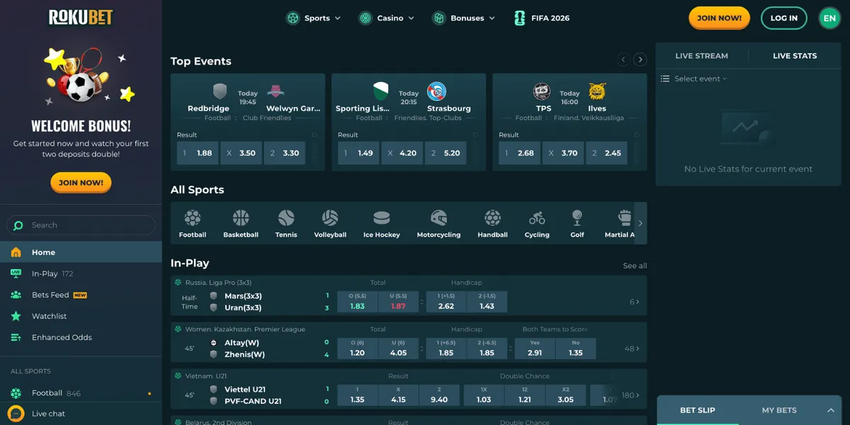 rokubet casino sports icon