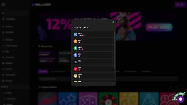 rollchain casino deposit