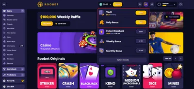 roobet casino bonus experience 3 icon